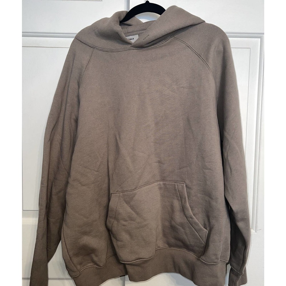 Essentials Fear of God Moss Colored Hoodie Mens Sz L NWT